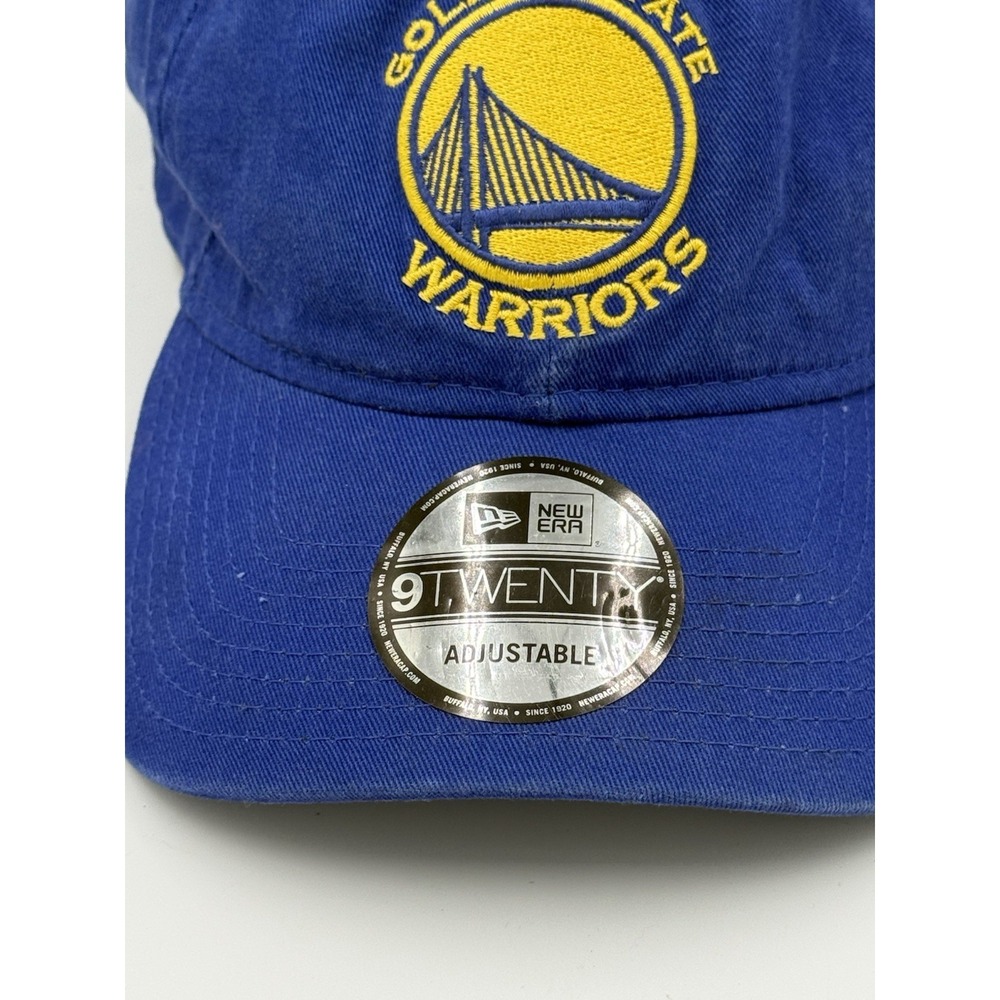 New Era Golden State Warriors NBA 940 9Forty Blue The League Adjustable Hat - Picture 2 of 10